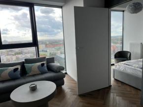 HANZA TOWER 19 FLOOR 2 Rooms in Stettin
